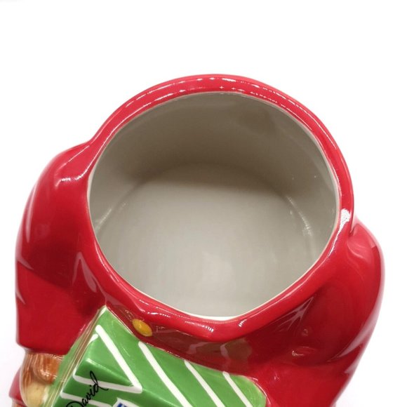 Christmas Cookie Jar Harry & David Cubby Limited Edition 2010 Collectors Candy - Picture 7 of 12